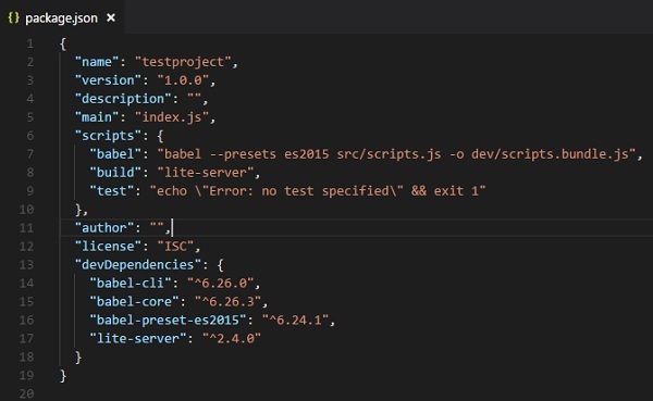 Install http server