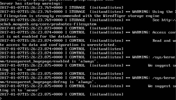 MongoDB database