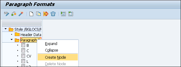 Paragraph Node
