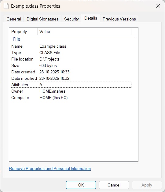 Example Class