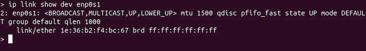 ip Command in Linux3