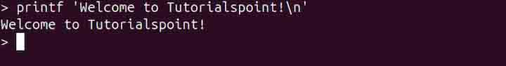 printf Command in Linux1