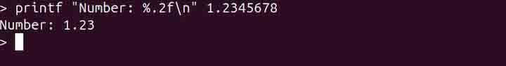 printf Command in Linux3