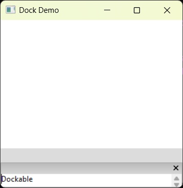 Dock Demo